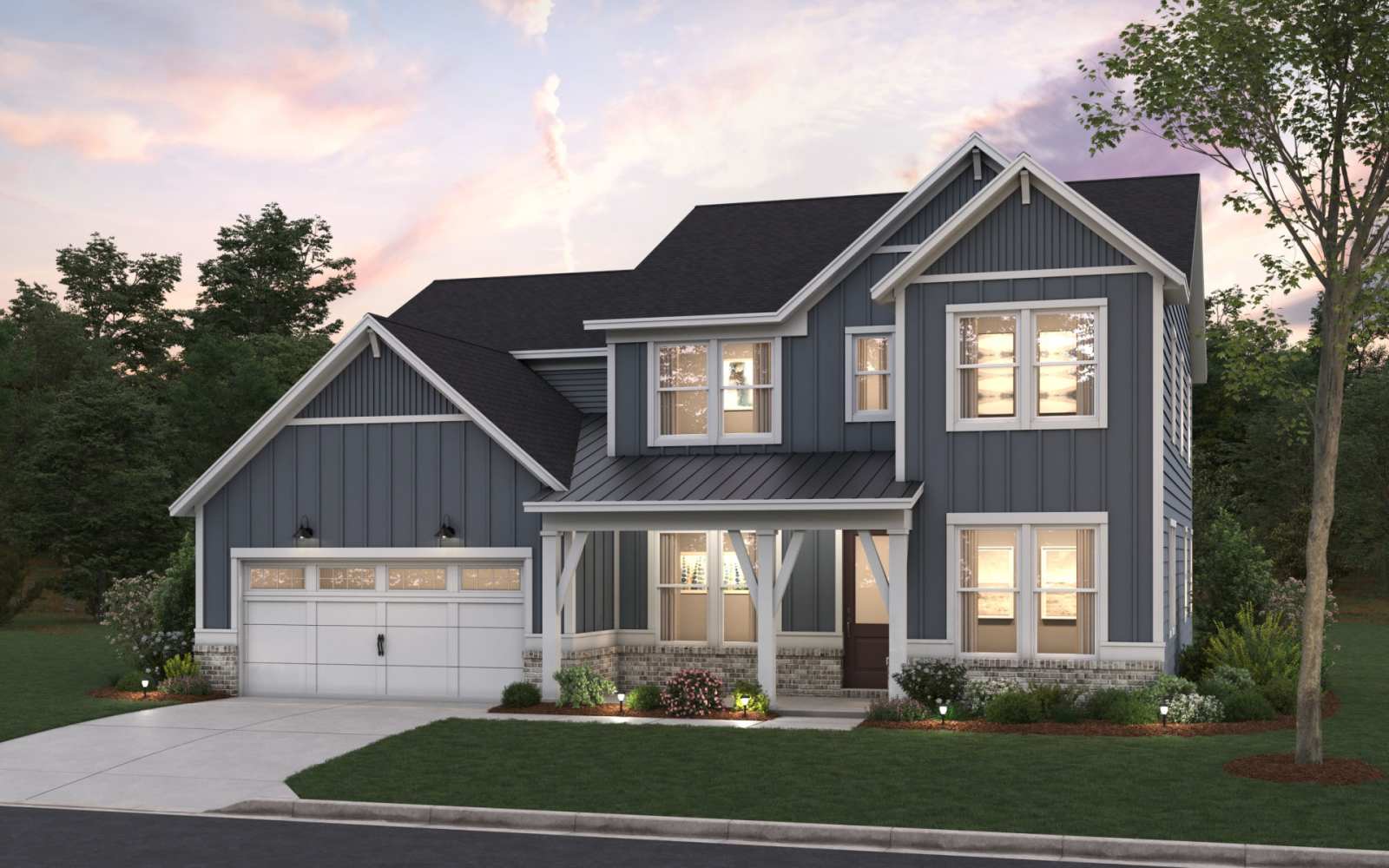 Foxwood floor plan by Pulte at Amherst