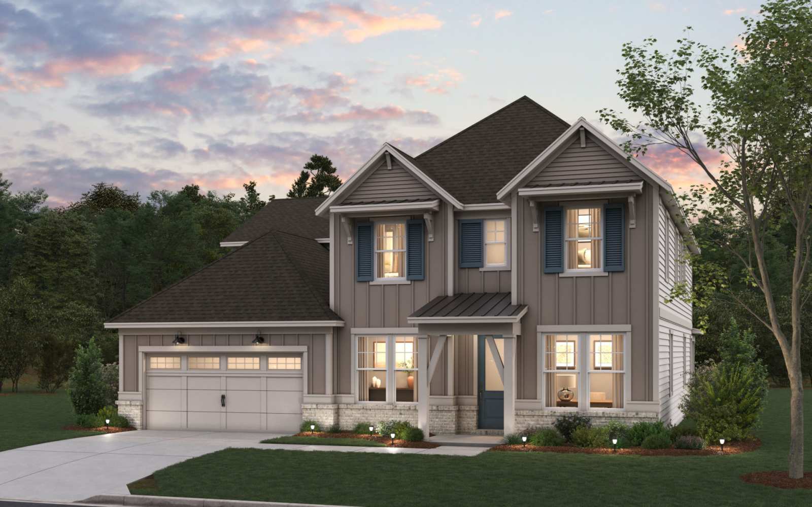 Norwood floor plan by Pulte at Amherst