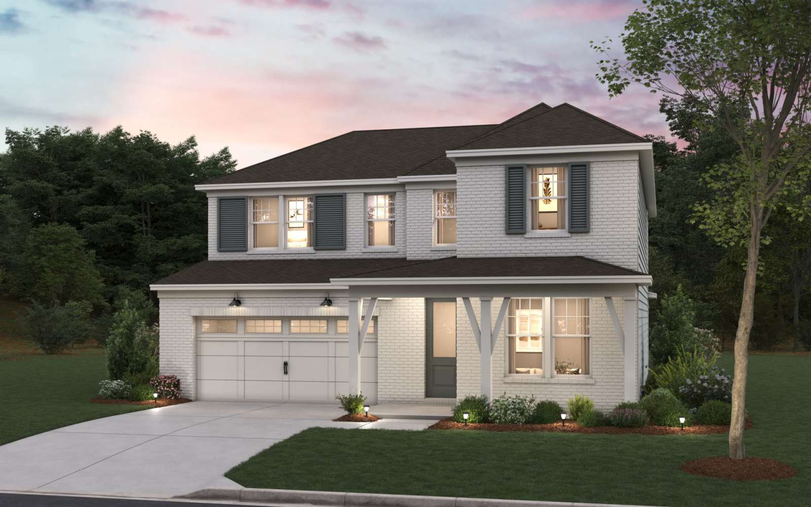 Wynfield floor plan by Pulte at Amherst
