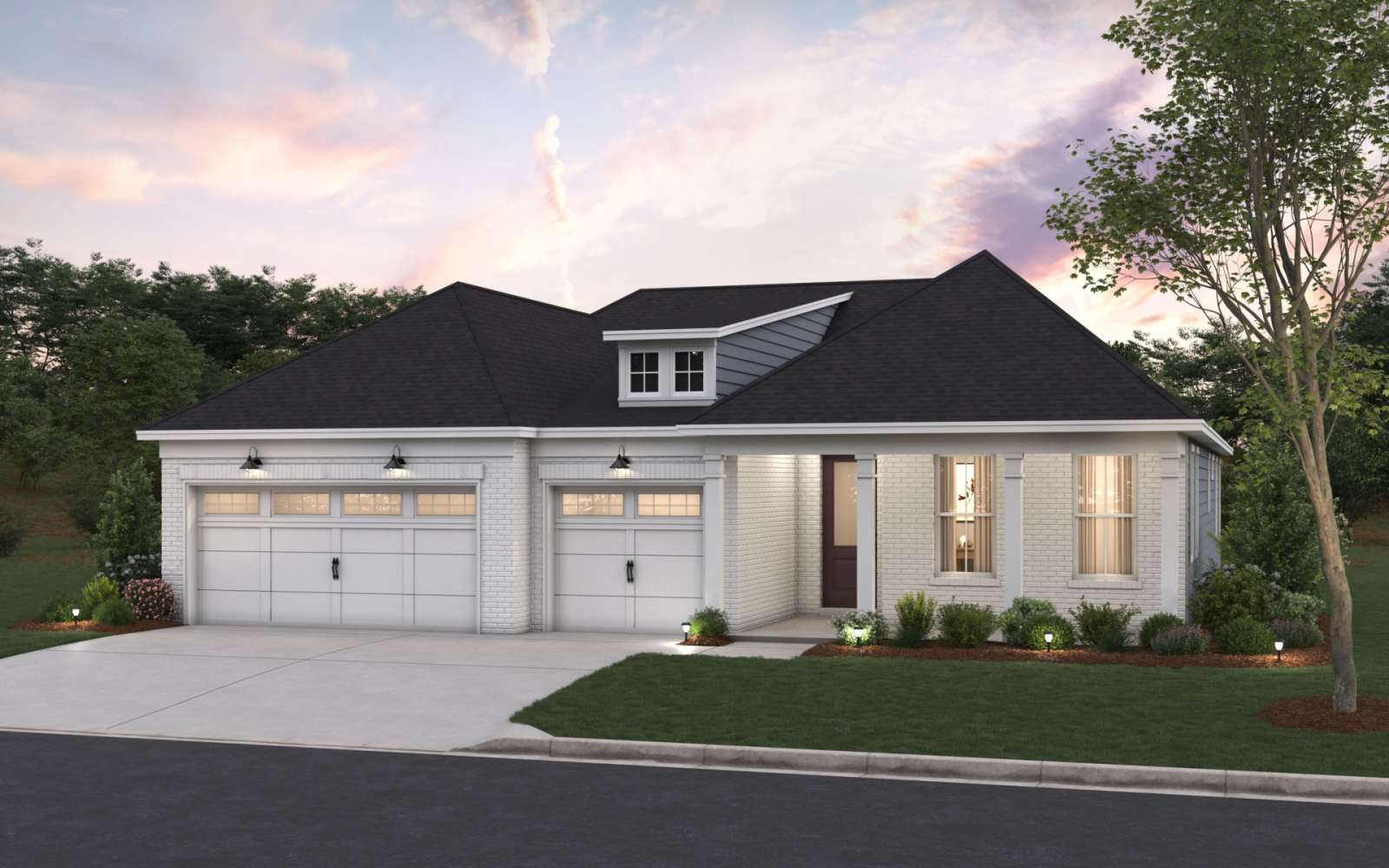 Ashby floor plan by Pulte at Amherst